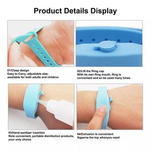 Hand Sanitizer "WHITE" Bracelet