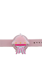 Load image into Gallery viewer, Hand Sanitizer &quot; PINK SPACESHIP&quot; Bracelet
