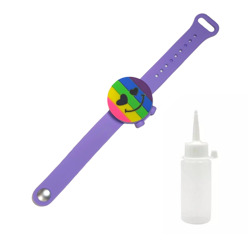 Hand Sanitizer "HAPPY" Bracelet