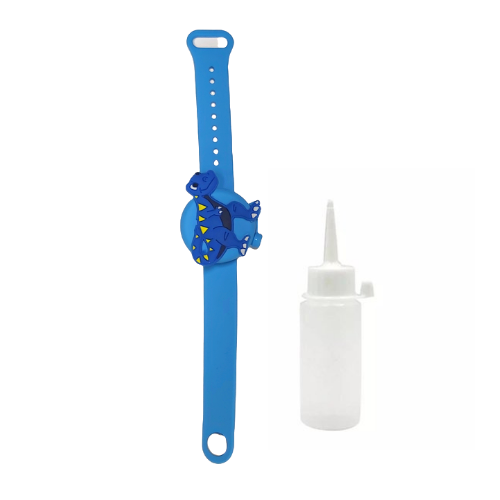 Hand Sanitizer "BLUE-DINO " Bracelet