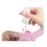 Load image into Gallery viewer, Hand Sanitizer &quot;YELLOW SPACESHIP&quot; Bracelet
