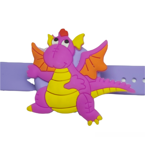 Hand Sanitizer "LILAC-DINO " Bracelet