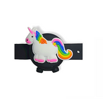 Load image into Gallery viewer, Hand Sanitizer &quot;BLACK UNICORN&quot; Bracelet
