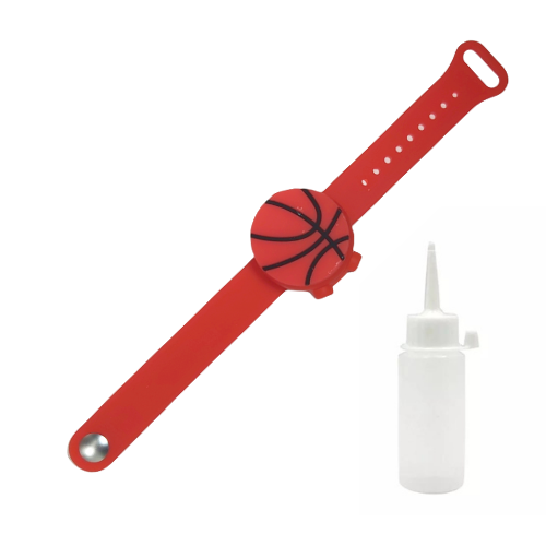 Hand Sanitizer "BASKETBALL" Bracelet