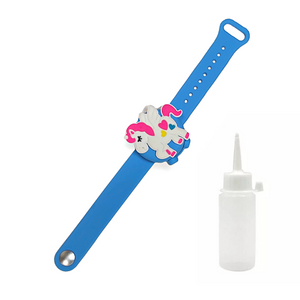 Hand Sanitizer "MY BLUE UNICORN" Bracelet