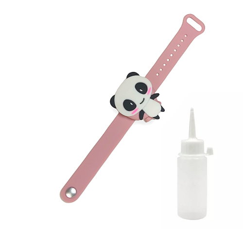 Hand Sanitizer "PINK PANDA" Bracelet