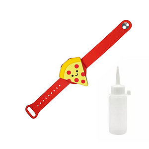 Hand Sanitizer "PIZZA" Bracelet