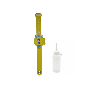 Hand Sanitizer "YELLOW SPACESHIP" Bracelet