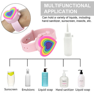 Hand Sanitizer "HAPPY" Bracelet