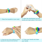 Load image into Gallery viewer, Hand Sanitizer &quot; PINK SPACESHIP&quot; Bracelet
