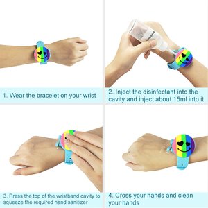 Hand Sanitizer " PINK SPACESHIP" Bracelet