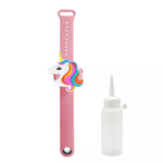 Load image into Gallery viewer, Hand Sanitizer &quot;PINK UNICORN&quot; Bracelet
